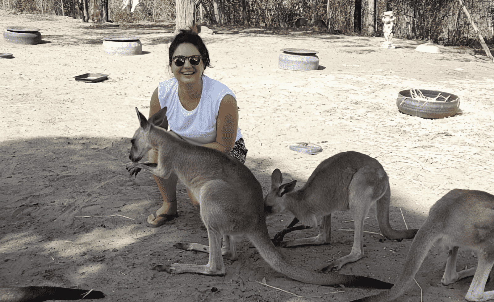 Hande has been making the most of the Australian way of life